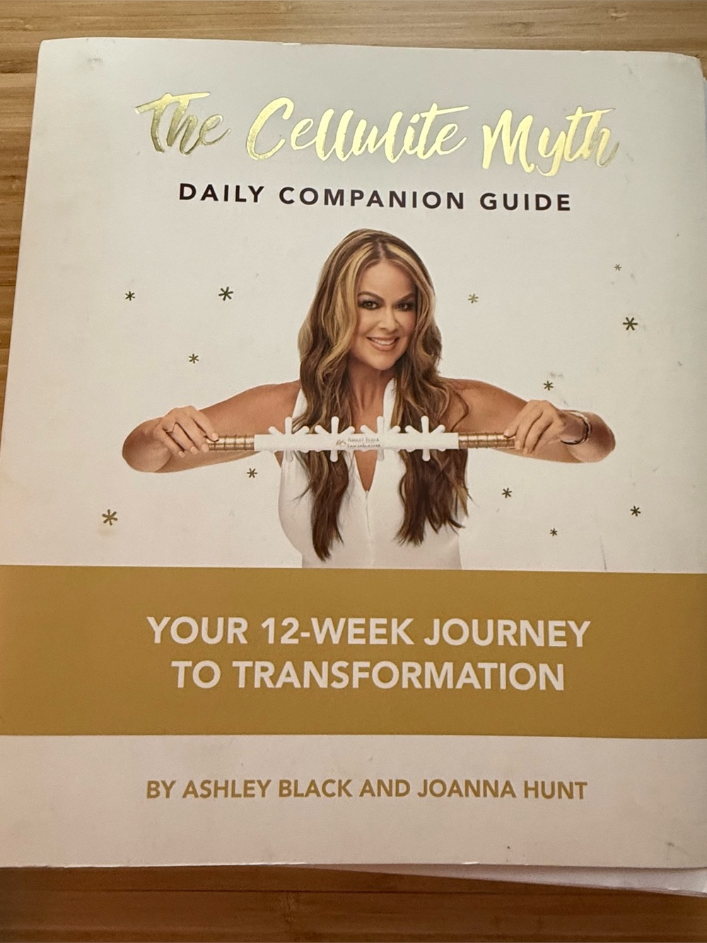 Ashley Black Cellulite Myth 12 week daily companion WORKBOOK for fasciablaster
